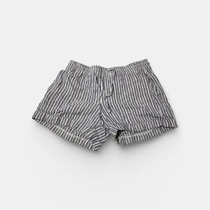 Old Navy Striped Women's Cargo Shorts - Black and White